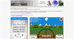 Desktop Screenshot of akev.org